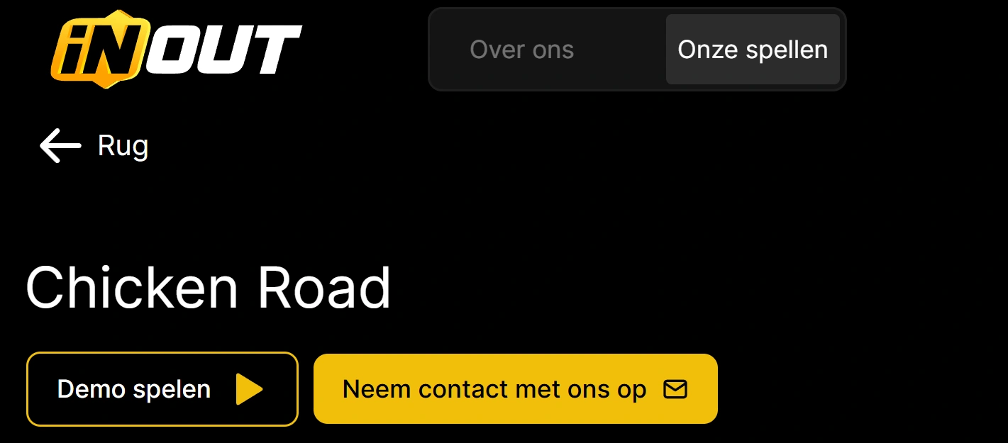 Hoe begin je met het spelen van de demoversie van Chicken Road?